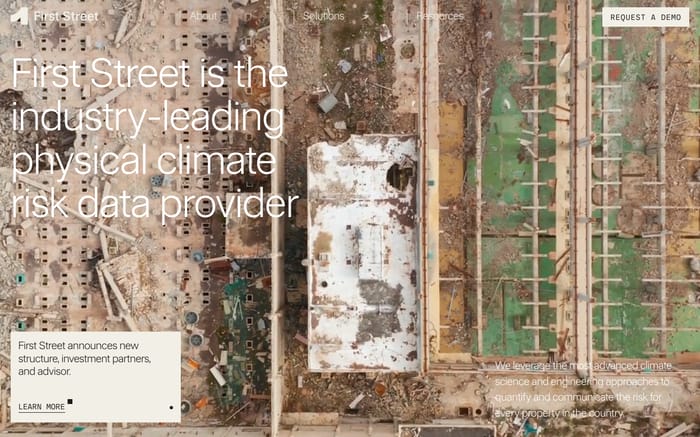 First Street website preview