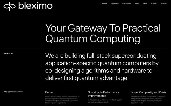 Bleximo website preview