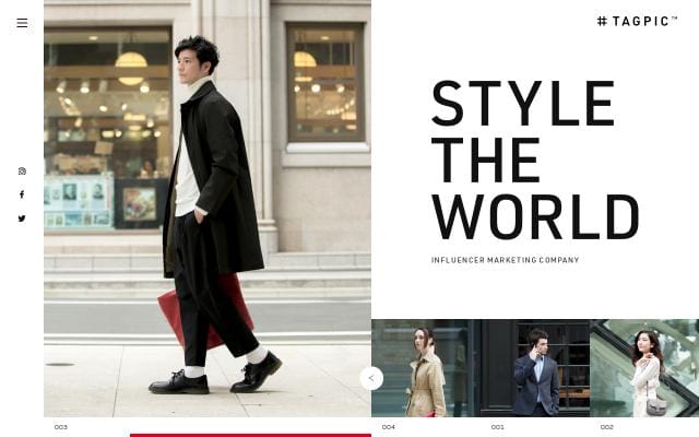 Tagpic website preview
