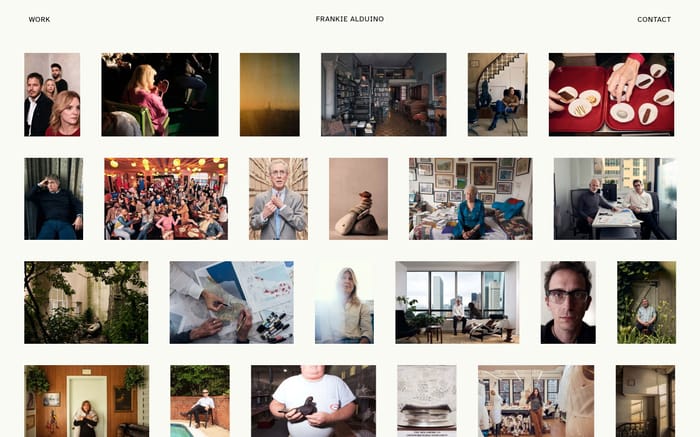Frankie Alduino website preview