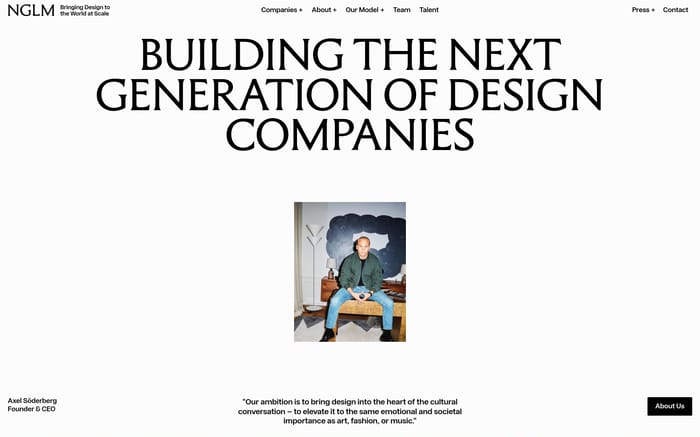 Nglm Group website preview