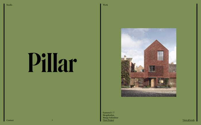 Pillar website preview