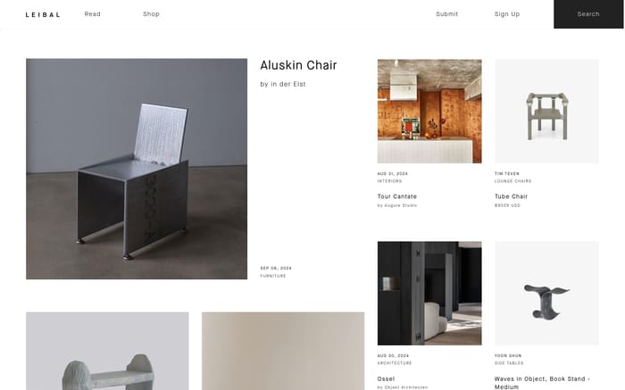 Leibal website preview