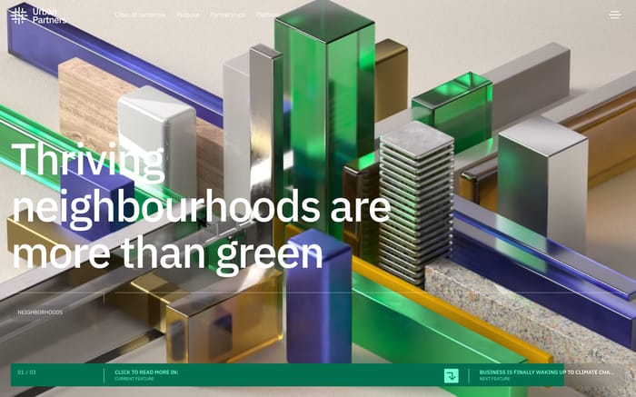 Urban Partners website preview