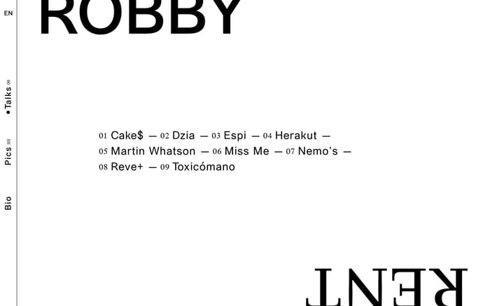 Robby Rent website preview