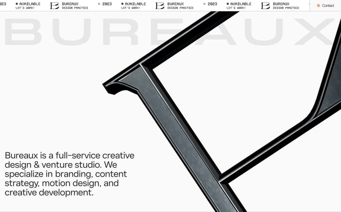 Bureaux website preview