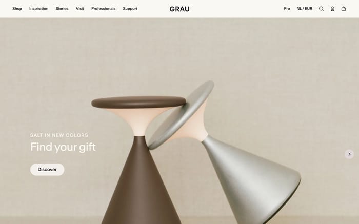 Grau website preview