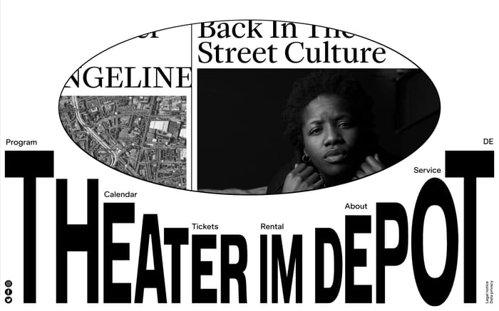 Theater im Depot website preview