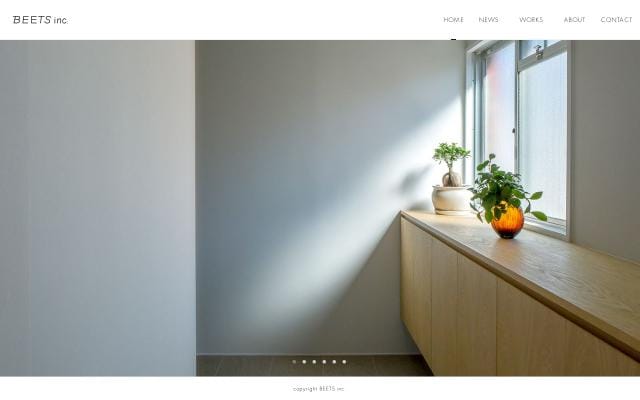 Beets website preview