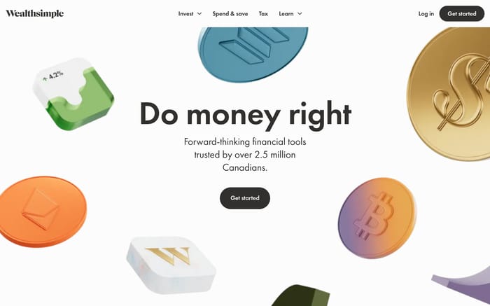 Wealthsimple website preview