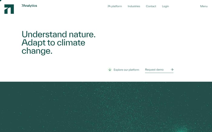 7Analytics website preview