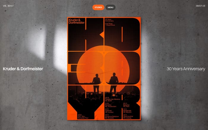 Oscar Pecher website preview