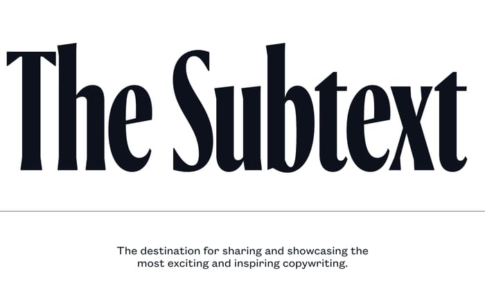 The Subtext website preview