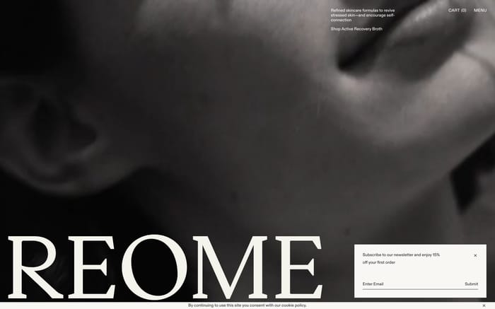 Reome website preview