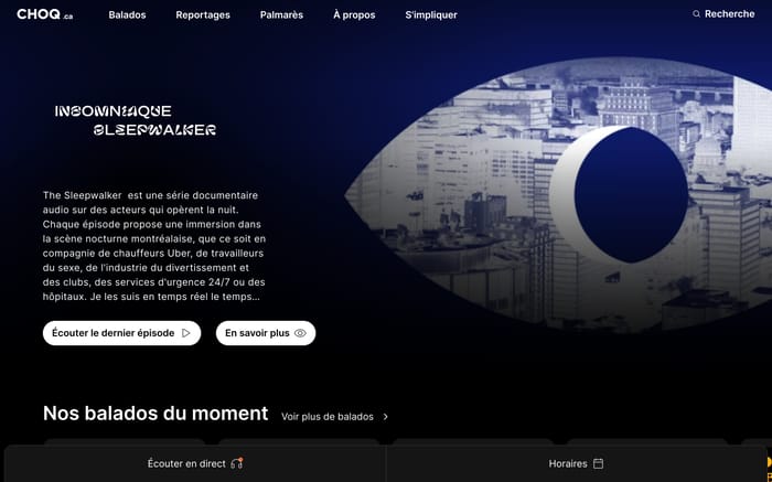 CHOQ website preview
