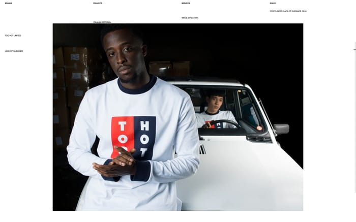 Rens van Strien website preview