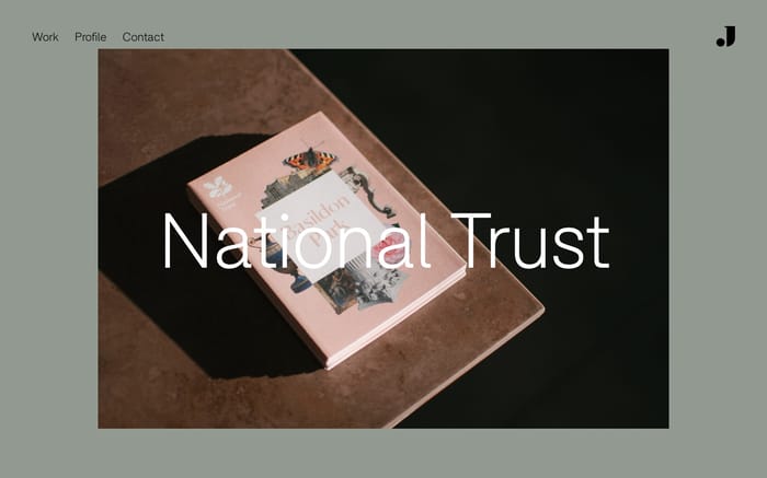 Journal studio website preview