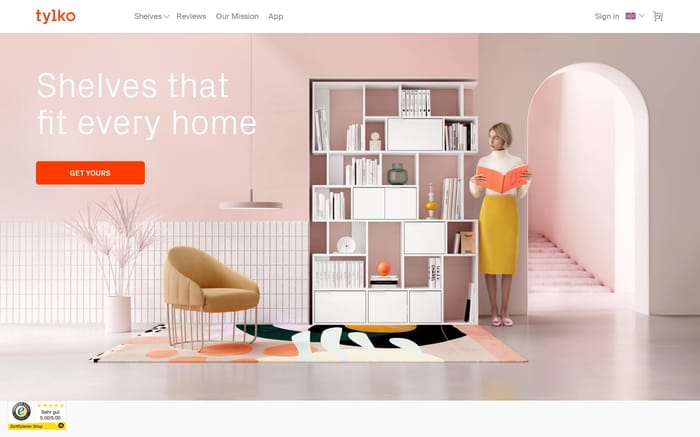 Tylko website preview