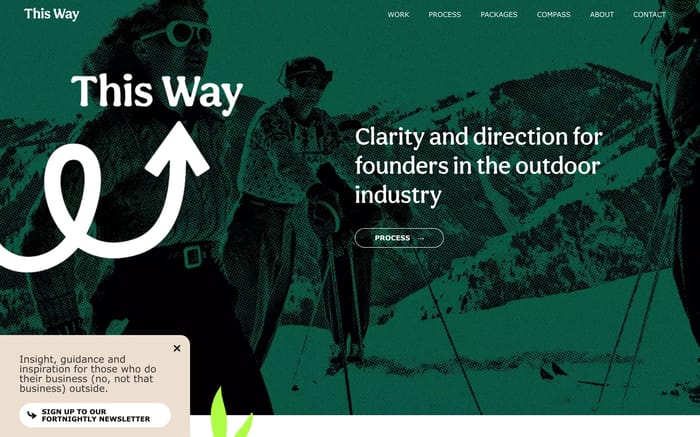 This Way website preview