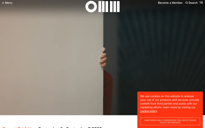 Odunpazarı Modern Museum website preview