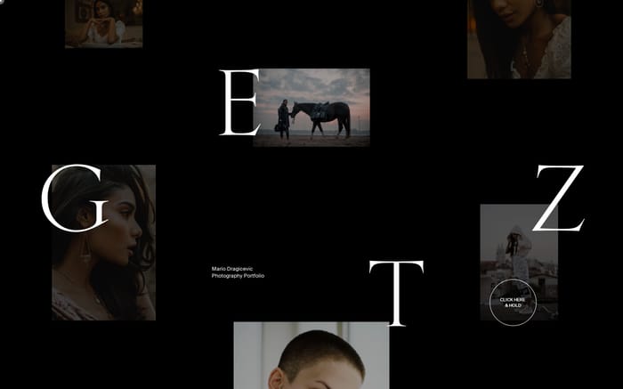 Mario Dragičević website preview
