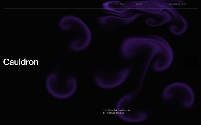 Cauldron website preview
