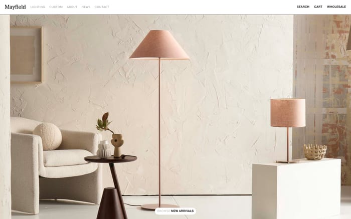 Mayfield website preview