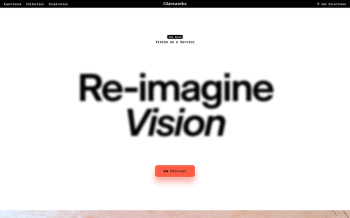 Glassworks website preview