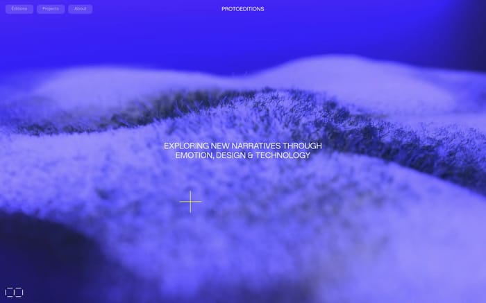ProtoÉditions website preview