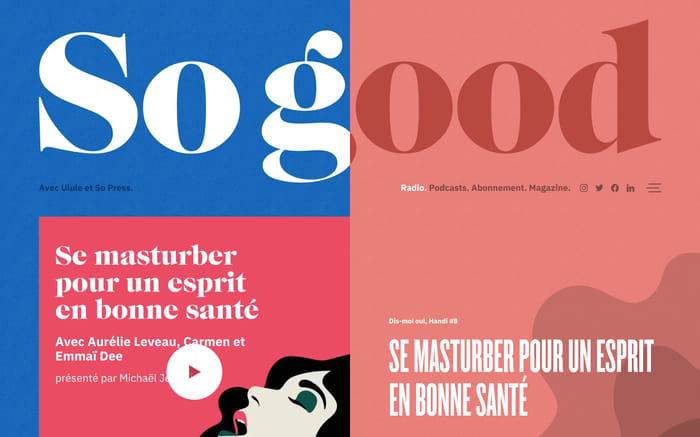 So good website preview