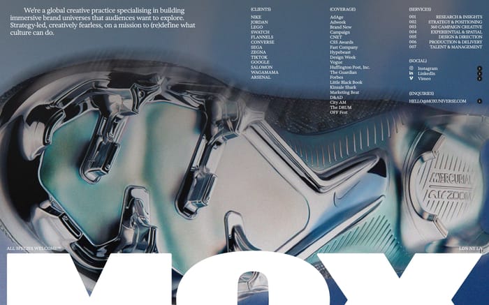 Mox website preview