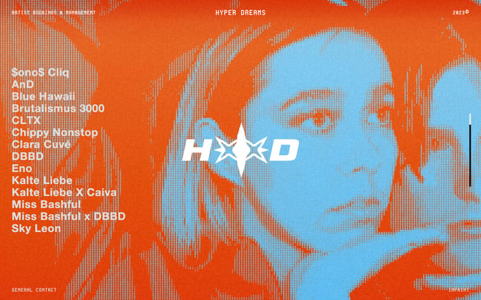Hyper dreams website preview