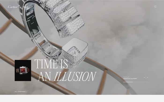 365 A Year of Cartier website preview