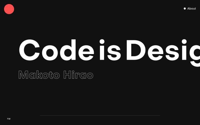 Hiraomakoto website preview