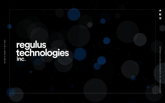 Regulus-technologies website preview