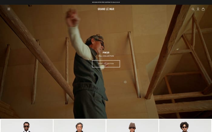 Grand Le Mar website preview