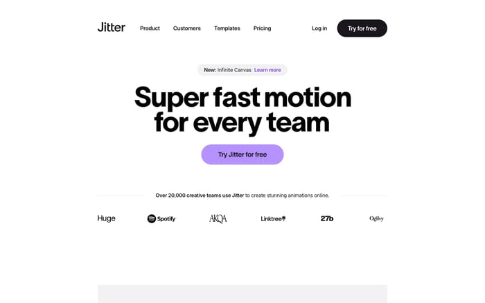Jitter website preview
