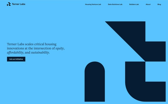Terner Labs website preview