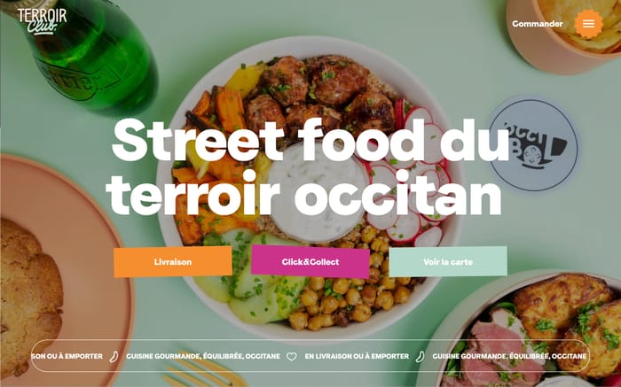 Terroir Club website preview
