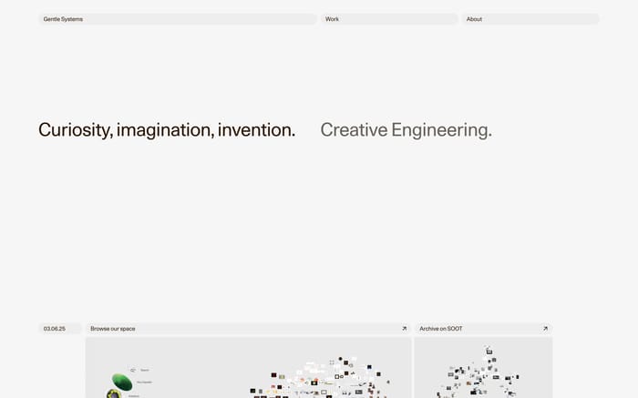 Gentle Systems website preview