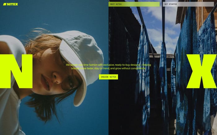 Nitex website preview