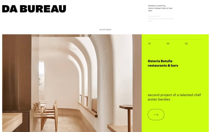 DA bureau website preview