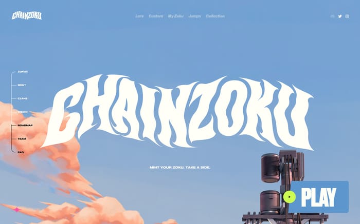 ChainZoku website preview