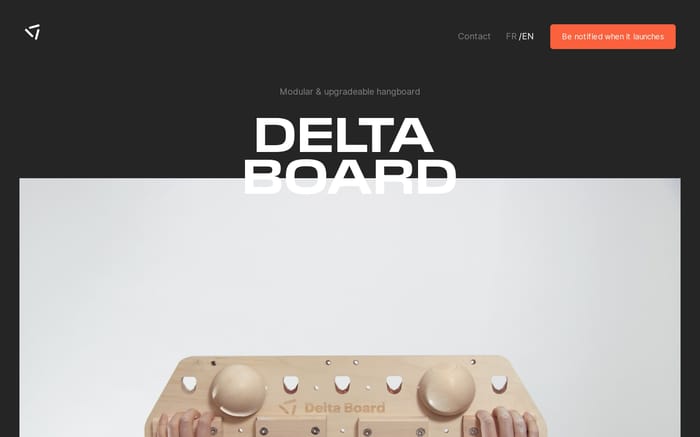 Delta Board website preview