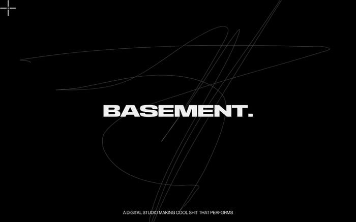 Basement studio website preview