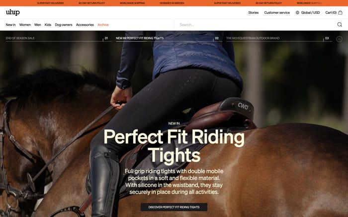 Uhip website preview
