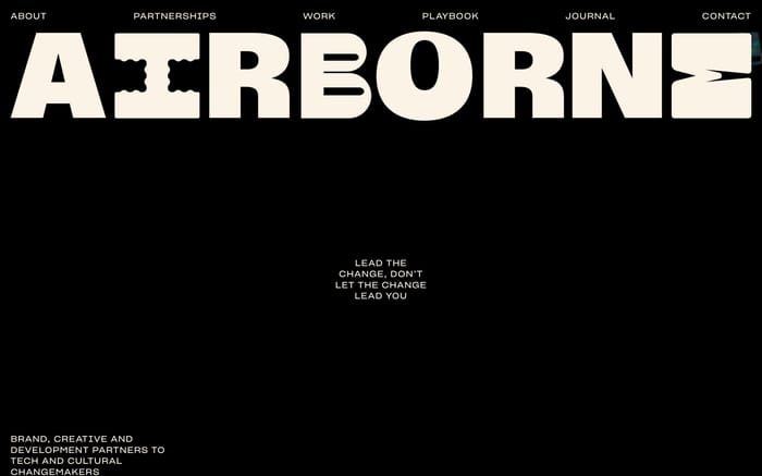 Airborne website preview