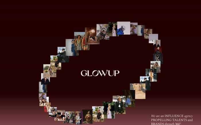 Glow Up website preview