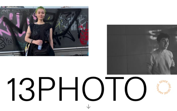 13photo website preview