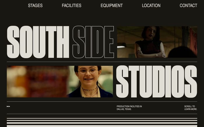Southside Studio website preview